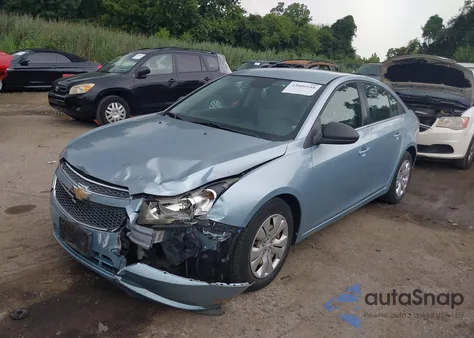 2012 Chevrolet Cruze Ls from USA, damaged, VIN 1G1PC5SH5C7205923